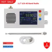 HamGeek TEF6686 Pro All Band Radio with 3.2" LCD for SW MW LW FM AM V1.18
