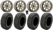 ITP Inertia Bdlk 15" Wheels Br +40mm 28" Crawler XG Tires Polaris Ranger XP 9/1K