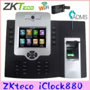ZKteco iClock880 Fingerprint Time Attendance Clock Machine WIFI Access Control
