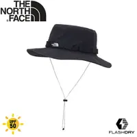 在飛比找樂天市場購物網優惠-【The North Face 吸濕排汗抗UV盤帽《黑》】5