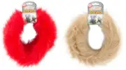 Fuzzy Craft Stems 9 Feet Lion Mane and Red Assorted