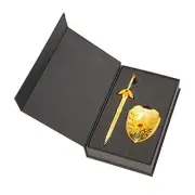 SQUARE ENIX Dragon Quest Metallic Items Gallery Special Loto's Sword & Shield