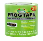 Frog Tape Decorators , Painters Masking Pack of 4 36mm x 55m