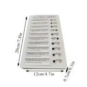 Responsibility Chore Chart Plastic Board Memo Checklist My Chores Elder Care ]