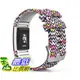 [9美國直購] 錶帶 MoKo Fitbit Charge 2 Christmas Band， Soft Silicone Adjustable Replacement _d05