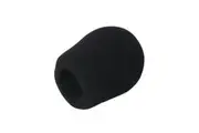 BravoPro WS85 Foam Windsock suits Standard Microphones - Black