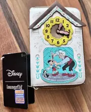 Loungefly Disney Pinocchio Cuckoo Clock Wallet Limited Edition EXCLUSIVE NEW