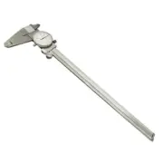 12" Stainless Steel 4 Way Dial Caliper Shockproof .001'' GRAD Calipers Ruler