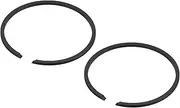 uxcell Piston Ring Set, 2Pcs 34mm x 1.2mm Standard Size Piston Rings Fit for Chainsaw Replacement Parts