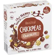 The Happy Snack Company Chickpeas Chocolate 5 pack