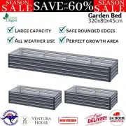 Greenfingers Garden Bed 320X80X45cm Planter Box Raised Flower Plant Container