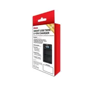 INCA Charger USB Twin SONY NP-FH FV int USB cord input Micro&Type C port LCD/Powerbank