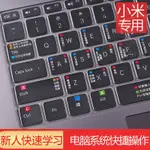 【台灣最低價格】小米筆記本電腦PRO14鍵盤膜紅米REDMIBOOKPRO15多功能鍵盤保護膜