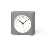 Lemnos Alarm Clock Analog Nuan Natural Color Wood Gray nuan PA23-10 G NEW