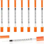 31G 1ml Syringes 5/16" (8mm) Individually Wrapped Lab Dispensing Tools 30-Pack