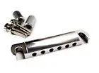 Peters lap steel guitar bender bridge w/ locking studs, USA made stop tailpiece