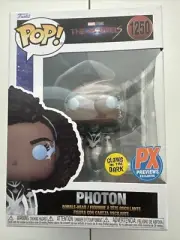 Funko Pop! Photon 1250~ Glows In The Dark~PX Previews. Protector Included