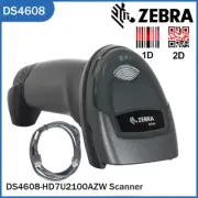 Zebra DS4608-HD7U2100AZW Handheld USB Barcode Scanner 1D 2D Bar Code Reader