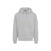 [Cp Company] Cp Company-Light Grey Cotton Hoodie-Uomo XL STAND