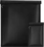 2 Pack Faraday Bags Faraday Cages for Laptops & Tablets, EMP Proof Bag, Fireproo