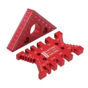 Dovetail Jig Tenon Caliper Card Gauge Precisions Woodworking Tool