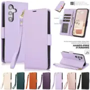 Flip Case For Samsung S25 S24 S23 S22 S21 S20 Ultra FE S10 Leather Wallet Cover