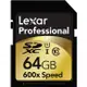 Lexar 64GB SDXC 600x UHS-I 90MB/s Class 10 記憶卡 64G