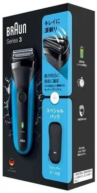 在飛比找Yahoo!奇摩拍賣優惠-BRAUN 德國 百靈 310s 三鋒 電鬍刀 刮鬍刀 全機