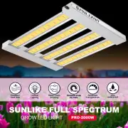 Spider 2000W Pro LED Grow Light Samsung LM281B EVO Commercial Grow Indoor Plants
