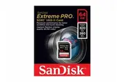 SD Card Sandisk Extreme Pro 64GB SDXC UHS-II Memory Card DSLR 4K Video 300MB/s