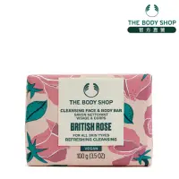 在飛比找momo購物網優惠-【THE BODY SHOP 美體小舖】英皇玫瑰嫩膚臉部&身