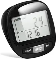 KICHOUSE Climbing Step Counter Outdoor Pedometer Fitness Tracker Easy One-Button Operation
