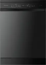 Hisense Freestanding Dishwasher - Black Steel