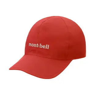 【Mont-Bell 日本 GORE-TEX MEADOW CAP 防水棒球帽《紅》】1128691/鴨舌帽/防曬帽/休閒帽