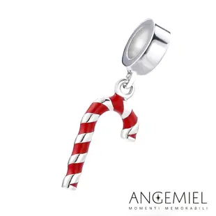 Angemiel安婕米 義大利925純銀 聖誕枴杖 吊飾