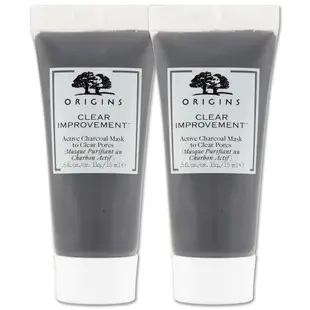 《ORIGINS 品木宣言》泥娃娃活性碳面膜 15ml x 2