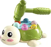 Whack Mole Games Toys - Turtle Hammering and Pounding Toys | Mole Game | Turtle Early Learning Toys | Educational Interactive Fun Whack Mole Game for Baby Girl Playtime Skill Development Activities