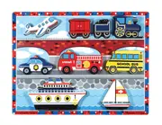 Melissa & Doug Vehicles Chunky Puzzle