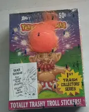 1992 Topps Trash Can Trolls Factory Sealed Wax Box 36 Unopened Wax Packs Green