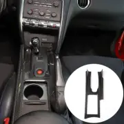 Carbon Fiber Central control Gear shift panel cover trim For Nissan GTR R35 08+