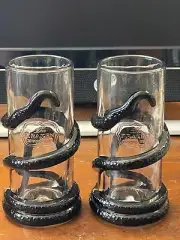 2 KRAKEN Spiced Rum Tentacle Highball Tiki Glasses 2024 Limited Edition - 14 OZ