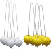 Aymzbd 6 Pieces Staircase Balls Launch Game Outdoor The Grass Diameter of Golf Set 42 Mm