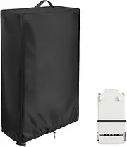 Rilime Cover for Pilates Reformer,Waterproof Dustproof Reformer Pilates Machine Cover,420D Foldable Pilates Reformer Machine Cover with Windproof Drawstring for Home Gym Indoor-25 L x 15" W x 45" H