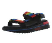 Puma Future Rider Sandal Rainbow Womens Shoes Size 5, Color: Black/Red/Blue