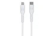 Monster 1.2M MFI-Certified Lightning to USB-C Charging Sync Cable For iPhone WHT
