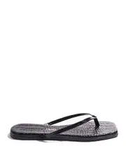 Tkees Women's Lily Square Toe Flip Flops