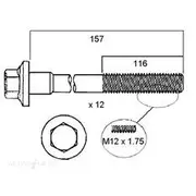 Permaseal Cylinder Head Bolt Set - HBS146