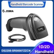 Zebra DS2208-SR00007ZZCN Handheld 1D 2D Barcode Scanner Imager w/ USB Cable New
