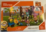 Despicable Me 3 Family Luau Party Mega Construx Construction Set New Sealed