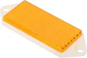 Cabilock Trailer Reflective Safety Board Reflector for Installation Durable Material Additional Reflective Lights for Enhanced Visibility Suitable